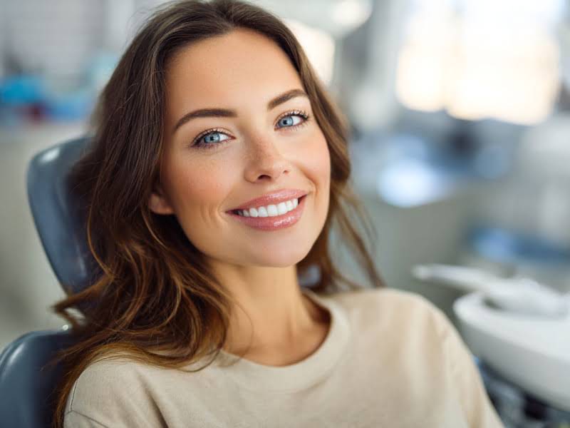 Поставить коронки на передние зубы